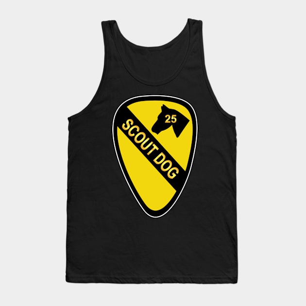 25th Scout Dog Platoon 1st Cav wo Txt Tank Top by twix123844